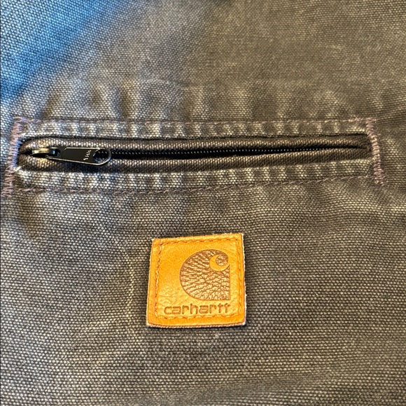Carhartt Detroit J97 PTL Petrol Jacket , Slight Fade & Distress , Large , $375 - Picture 4 of 12